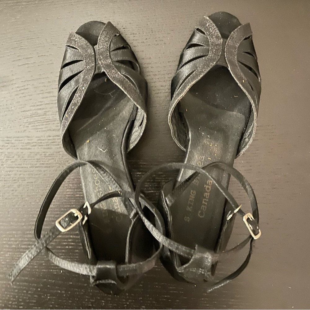 Salsa Dance Shoes Cuban Heel